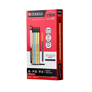 Lot de 10 stylos à bille STABILO Fine Point 'Point 88' - Product Image 3