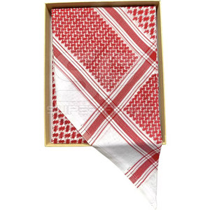 Shemagh Scarf Cotton Keffiyeh Desert <b>Wrap</b> Outdoor Survival <b>Shawl</b> Lightweight Cotton Keffiyeh For Hiking Camping Outdoor - Product Image 2