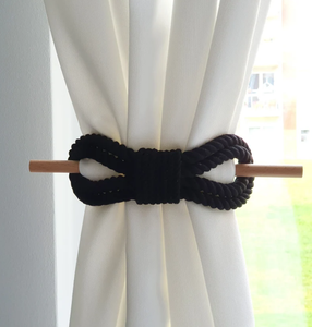 Holdback -Window Design - <b>Curtain</b> Tie-backs - Nautical Decor - Rustic Tie <b>Curtains</b> - Product Image 2
