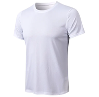 T-shirt de course 100 % coton pour hommes et femmes, personnalisable avec logo, col rond, 230 g, séchage rapide, respirant, écologique, imprimé sérigraphié – Vente en gros