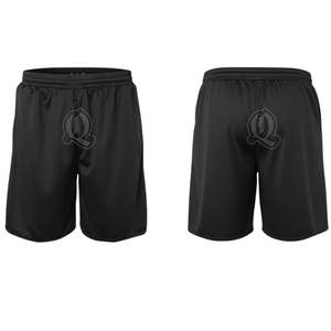 กางเกงขาสั้นเล่นกีฬาใส่ได้ทั้งชายและหญิงผ้าโพลีเอสเตอร์ซับเหงื่อแบบนุ่มออกแบบโลโก้ได้ตามต้องการ - Product Image 1