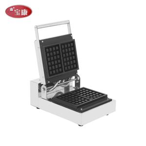 Machine à crêpes commerciale 2025 Offres Spéciales antiadhésive <span class=keywords><strong>4</strong></span> tranches carrée <span class=keywords><strong>Mini</strong></span> machine à gaufres pour magasin d'alimentation - Product Image 5