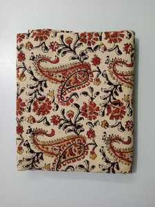 Sanganeri Kalamkari Hand Block Printed Cotton Fabric Cambric Fabric Natural Wooden Block Bagru Print Hand Made Fabric - Product Image 5