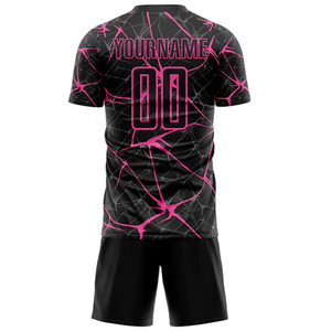 Uniforme de entrenamiento de fútbol personalizable para hombres, impresión por sublimación completa, venta al por mayor, OEM disponible - Product Image 3
