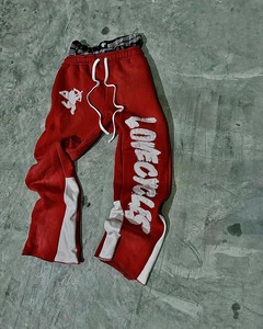 กางเกงวอร์มผู้ชายปักลายสกรีนลายสตรีทแวร์ทำจากผ้าเฟรนช์เทอร์รี่ - Product Image 6