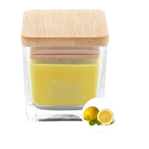 Bougie parfumée à la vanille avec merchandising personnalisé - Product Image 4