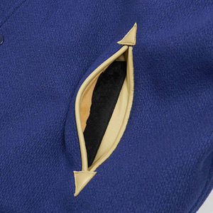 Veste universitaire en cuir sur mesure High Street 2026, haute qualité, neuve, design patchwork baseball et bomber - Product Image 4