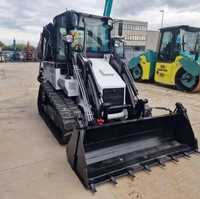 Cargadora Compacta de Orugas Hidromek HMK 62 T con Motor Diésel y Cucharón
