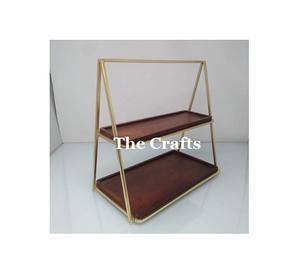 Fabuleux support de gâteau de conception personnaliser la taille et la forme support de service de gâteau en bois pour l'utilisation de restaurant d'hôtel - Product Image 6