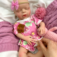 Poupées Bébé Reborn en Silicone Plein Corps Personnalisables de 18 Pouces, Réalistes avec Dégradé de Couleurs 3D, Certifiées ASTM pour la Pratique en Crèche