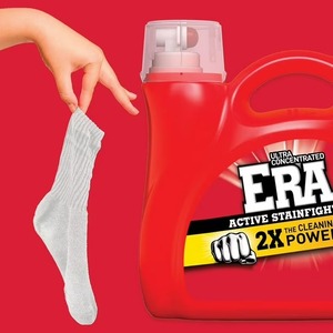 Era 2x Ultra para Stainfighter, Detergente Líquido para Ropa Ecológico con Aroma a Limón, Alta Eficiencia, 64 Cargas, 100 Fl. Oz. Botella - Product Image 5