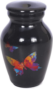 โกศแกะสลักดีสีน้ำเงินรอยัล - Product Image 4