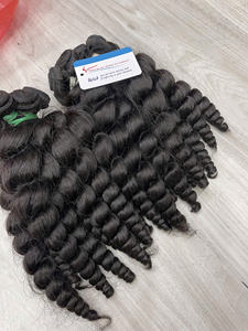 Gran oferta 2025, vendedores de cabello crudo vietnamita, extensiones de cabello humano, tejido de pelo ondulado suelto de vapor, sin desprendimiento, sin enredos - Product Image 4