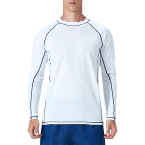 Camiseta personalizada de manga larga MMA Rash Guard, ropa deportiva de secado rápido con bajo MOQ, precio competitivo, etiqueta privada OEM ODM - Product Image 2