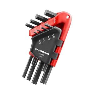 Jeu de clés hexagonales métriques Facom Wallet - Product Image 1