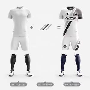 Conjuntos de camisetas de fútbol sublimación para camisetas de fútbol de práctica de hombres ropa deportiva de fútbol personalizada uniforme de equipo de fútbol 2025 - Product Image 2