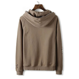 เสื้อฮู้ดดี้ผู้ชายดีไซน์ใหม่จากปากีสถาน สไตล์ลำลอง น้ำหนักเบา แบบเบสิก ลุคดิสเทรส - Product Image 2