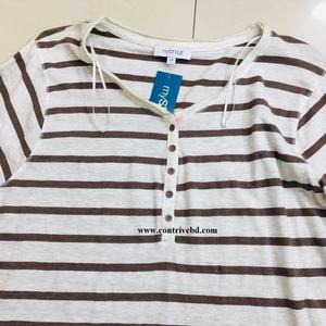 OEM Yearn Logo personnalisé poids moyen grande taille femmes surdimensionné 100% coton col roulé T-shirt court décontracté vente en gros Jersey - Product Image 2