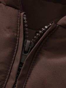 OEM logotipo personalizado invierno burbuja Puffer abrigos y chaquetas hinchadas Mujeres Customoized Streetwear chaqueta recortada - Product Image 6