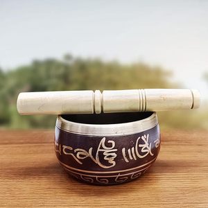 ชามร้องเพลงดีไซน์แบบโบราณทำจากทองเหลืองล้วนมีหลายสีดีไซน์รูปทรง - Product Image 3