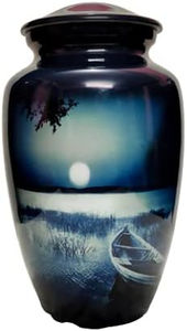 โกศอลูมิเนียมหล่อสำหรับเผาเถ้ากระดูกสำหรับผู้ใหญ่ขายส่ง - Product Image 4