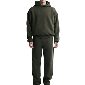 Chándal de gran tamaño antiarrugas para hombre, ropa informal de alta calidad, último diseño, gran oferta, chándales de gran tamaño con logotipo/Color personalizado - Product Image 1