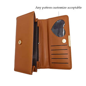 Portefeuille en cuir, fabricant d'usine d'origine, matériau PU, mode, usage quotidien, grande capacité pour cartes et argent liquide, sac à main en PU - Product Image 4