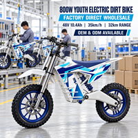 Moto électrique tout-terrain 48V, vitesse maximale 35-45 km/h, style Mecha bicolore blanc-bleu avec moteur sans balais