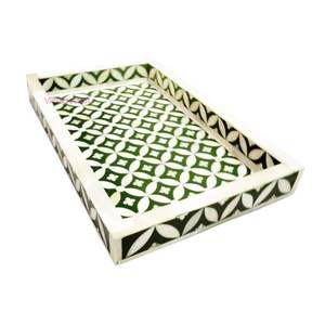 Beautiful Hexagonal Shape Tray Bone Inlay Serving Tray Chocolate Packaging <b>Ramadan</b> and Eid Giveaways Tray for Serving and <b>Gift</b> - Product Image 6