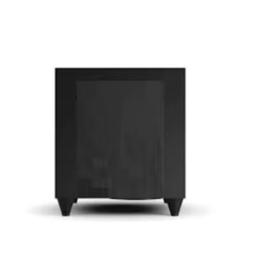 BRAND NEW Modern Black Cube Side <b>Table</b> with Tapered Legs <b>Electric</b>/AC Powered 3-Year Warranty - Product Image 1