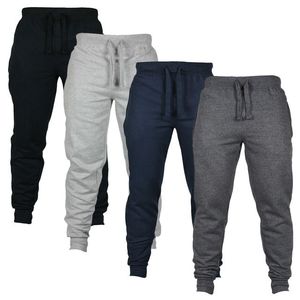 Pantalones de chándal para correr de cintura media de alta calidad para hombre, pantalones de chándal de entrenamiento físico de estilo deportivo informal, diseño bordado al por mayor - Product Image 5