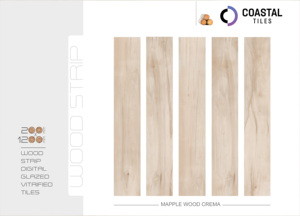 Azulejos de porcelana con aspecto de madera y acabado mate de 20x120cm, diseño moderno, baldosas de cerámica para interiores y exteriores, función de ladrillo refractario, tablón de madera - Product Image 2
