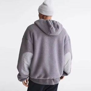 Sweat à capuche vintage pour homme en polyester/coton de haute qualité, style hip-hop, avec impression numérique et broderie personnalisée - Product Image 2