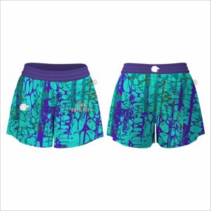 Impresión por sublimación Venta caliente Pantalones cortos de mujer hechos a medida Pantalones cortos de mujer de material duradero - Product Image 2