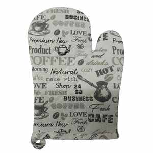 New Design 100% Cotton Kitchen <b>Oven</b>-<b>Glove</b> Kitchen Pot Holder & Mitten Manufactured In India Sustainable Reusable - Product Image 1