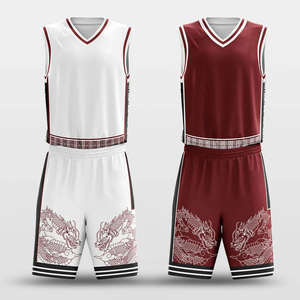 Échantillon gratuit uniforme de basket-ball personnalisé pour hommes kit uniforme de basket-ball de sport personnalisé ensemble d'uniformes de basket-ball d'entraînement sportif - Product Image 2