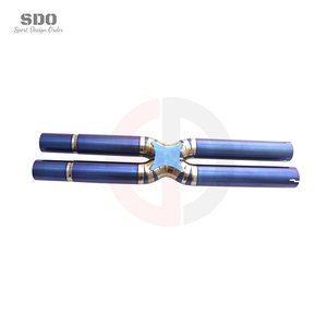 Sistema de Escape SDO Performance Mid X Pipe Azul Quemado para Maserati GranTurismo GT M145 4.2L 4.7L 2007-2019 - Product Image 3
