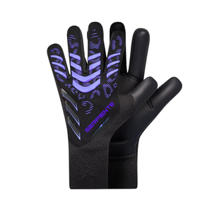 Gants de gardien de but GK toutes saisons de haute qualité en polyester latex à coupe traditionnelle pour l'entraînement de match - Product Image 1