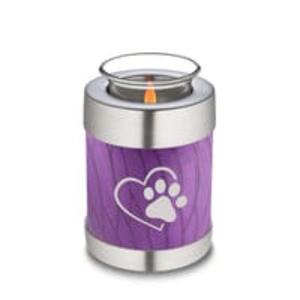 Artículos Funerarios para Perros, Urna de Cremación de Metal con Tapa de Latón para Velas de Té, Artesanías, Urnas para Mascotas, Precio Económico - Product Image 4