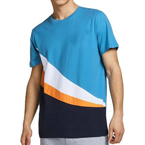 Camiseta de hombre de algodón 100% pesado de alta calidad, servicio OEM y ODM, patrón sólido, ropa de verano, diseño de punto en blanco - Product Image 1