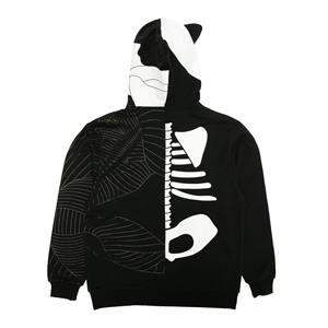 Men Heavyweight Hoodie French <b>Terry</b> Cotton Full Face Zip Up 3D Puff Print Custom Logo Hip Hop Streetwear Sweatshirt <b>Bulk</b> - Product Image 3