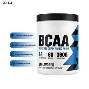 OEM <span class=keywords><strong>BCAA</strong></span> Poeder 2:1:1 Hoog Leucinegehalte |   7g <span class=keywords><strong>BCAA</strong></span>'s + Glutamine Spiergroei en herstel |   Suikervrij, niet-GMO |   GMP Private Label - Product Image 5