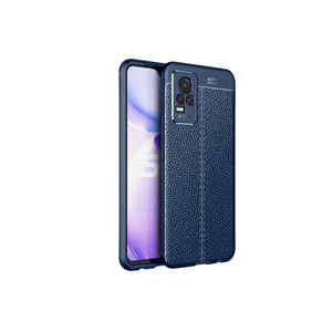 เน็ตซี่ พรีเมี่ยม นิสซิลิโคนเคสสำหรับวีโว่ วี 21 อีกันกระแทกสลิมฟิตคุณภาพสูงโทรศัพท์มือถือฝาหลังเมทัลลิกออปโป้ เรดมี่ - Product Image 2