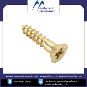 Vis en laiton de haute qualité de précision personnalisées en usine Petit laiton de la fabrication indienne - Product Image 3