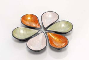 Bandeja única con forma de manzana, diseño personalizado, comida decorativa para servir y aperitivos, etc. - Product Image 6