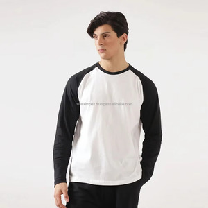 T-shirt Homme REHEXIMPEX 2026 en Tissu Oxford 100% Coton, Manches Raglan, Col Rond, Coupe Slim, Vintage, Respirant, Personnalisable sur le Devant - Product Image 1