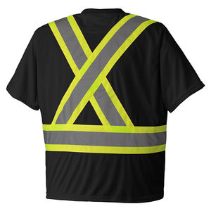 Salut Vis travail T-shirts hommes personnalisé réfléchissant sécurité vêtements de travail uniformes haute visibilité porter t-shirt vêtements de sécurité hommes T-Shirts - Product Image 6