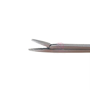 Micro-pince à oreilles d'alligator à manche doré, instrument chirurgical en acier inoxydable, outil médical pour ORL et chirurgie, fournisseur - Product Image 2
