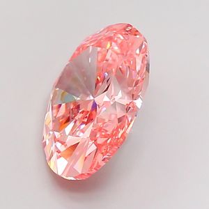 เพชรรูปวงรีขนาด10.04กะรัตสีชมพูสดใสแฟนซีได้รับการรับรองว่าโตขึ้นเพชร IGI VS2ความคมชัดสูงขึ้นแบรนด์เพชรที่กำหนดเองได้รับการรับรองหมั้น - Product Image 3