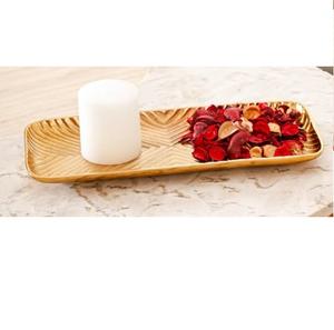 Bandeja Metálica Decorativa de Diseño Moderno para Servir Pasteles, Pizza y Otros Alimentos, Bandeja Metálica de Lujo para Cocina y Catering - Product Image 4